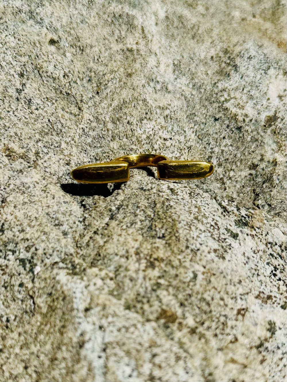 Brass Women’s Omega Ring